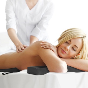 เบาะรองนั่งแ<span class=keywords><strong>ส</strong></span>นสบายสำหรับผู้หญิง | หมอนนวดสปารูปทรงตัวที | โต๊ะนวดหมอนหนุนพร้อมปก PU - Product Image 6