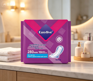 Toallas Sanitarias Extra Largas para la Noche, Flujo Abundante, Productos de Higiene Femenina, Marca Privada - Product Image 2