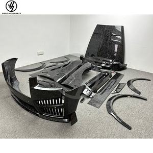 Kit de Carrocería Estilo Mansori, Completamente Forjado en Fibra de Carbono Seca, Acabado Brillante, Tejido Twill, Envasado al Vacío, Ajuste Preciso 1:1, Nuevo, para Rolls Royce Cullinan - Product Image 3