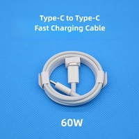 Câble de Recharge Rapide USB-C vers Type C 60W, Cordon d'Alimentation PD et Câble de Données