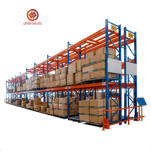 Özel Yüksek Kapasiteli Metal Raf Depo Endüstriyel Ağır Yük Depolama Rafları Çapraz Destek Kirişleri ile - Product Image 1