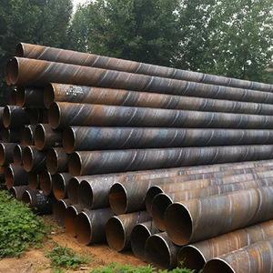 Prezzo di fabbrica Q235b Q345b saldato a spirale tubo d'acciaio 1-12M lunghezza seghetto/SSAW tubo <span class=keywords><strong>per</strong></span> il trasporto di liquidi - Product Image 3