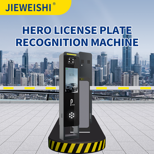 Xe tấm giấy phép nhận dạng máy 18.5 inch màn hình LCD Kiểm soát truy cập bãi đậu xe không giám sát 5MP máy ảnh phát sóng bằng giọng nói - Product Image 6