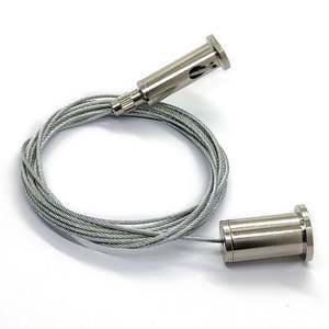 Kit de <span class=keywords><strong>suspension</strong></span> de câble réglable pour <span class=keywords><strong>plafond</strong></span>, kit de <span class=keywords><strong>suspension</strong></span> de câble pour éclairage, boîte à lumière, éclairage LED - Product Image 2