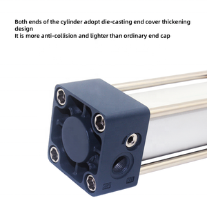 Airtac Luft pneumatik zylinder SC 32 40 50 63 80 100 125 160 200 250mm Bohrung doppelt wirkendes Dekor - Product Image 3