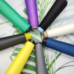 Fil à tricoter 100% polyester torsadé 75D/100D/150D, fil brut pour couture, tricot, tissage, broderie, fil teint multicolore, ténacité - Product Image 5