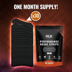 HLK Universal Fit Neusstrips Nasal <b>Strips</b> 30 Pack One Month Supply Nasal Congestion Relief NoseTape <b>Breathe</b> Right Anti Snoring - Product Image 1