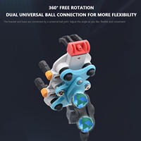 Soporte para Teléfono de Motocicleta con Absorción de Impactos 360 °   Soporte Giratorio para Teléfono de Motocicleta, Soporte para Teléfono de Manillar de Aleación de Aluminio