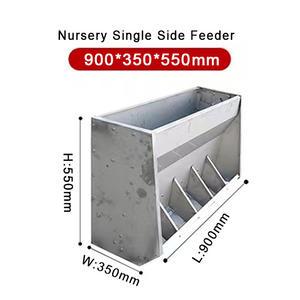 2022 mangiatoia per maiali da esterno di nuovo stile mangiatoia per maiali in acciaio inossidabile - Product Image 2