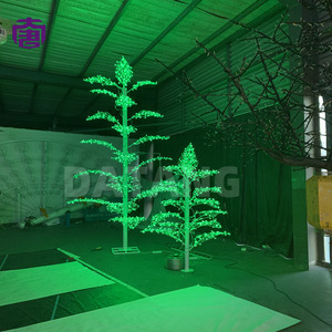 Arbre lumineux LED en cristal pour festival de Noël en extérieur, étanche IP65, télécommande, pour affichage nocturne dans les paysages, hôtels, centres commerciaux et places publiques - Product Image 5