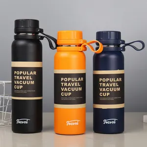 650ml 850ml çift cidarlı paslanmaz çelik termos 1100ml seyahat vakumlu şişe