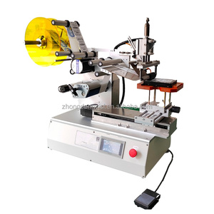 Etiquetadora Semiautomática de Sobremesa para Botellas Redondas, Planas y Cuadradas de Vidrio, para Perfumes, Cosméticos, Cajas, Vino y Bebidas - Product Image 3