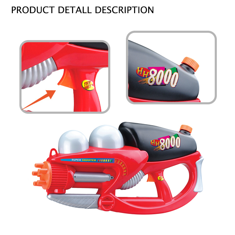 Big Water Gun Toy - 2000 ML Capacity, High Pressure Fun