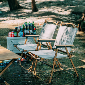 Chaise pliante d'extérieur Kermit, chaise de <span class=keywords><strong>camping</strong></span>, pique-nique, pêche, loisirs, tabouret portable en alliage d'aluminium, mobilier d'extérieur Oxford - Product Image 1