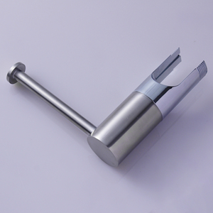 Soporte de papel higiénico duradero Soporte de papel higiénico pivotante de doble poste Soporte de rollo Perchas Soporte de papel higiénico - Product Image 5