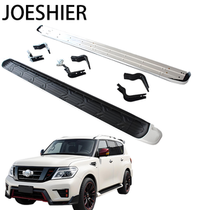 JOESHIER - Estribos Laterales de Aleación de Aluminio de Alta Calidad para Todoterreno, Fijación con Tornillos, Protección OEM para NISSIA Patrol - Product Image 5