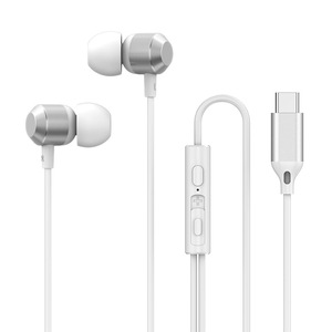 Écouteurs intra-auriculaires filaires, son clair, microphone sport, prise Type C pour iPhone Samsung, casque pour jeux et musique, universel - Product Image 2