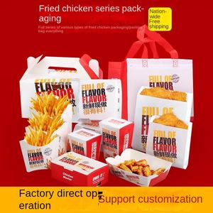 Caja Desechable para Hamburguesas, Caja para Papas Fritas, Pollo, Arroz, Nuggets, Pollo Frito Coreano, Plato para Comida para Llevar, Hecho en China - Product Image 2