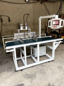 Automatic PP Non-Woven Shopping Bag Screen Printer New Condition Auto Non-Woven Handle Bag <b>Printing</b> <b>Machine</b> with Dryer - Product Image 4