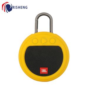 Tragbare wasserdichte Lautsprecher tasche aus weichem Silikon für den Außenbereich für J.BL Clip <span class=keywords><strong>3</strong></span> Lautsprecher Schutzhülle Aufbewahrung Reisetasche - Product Image 1