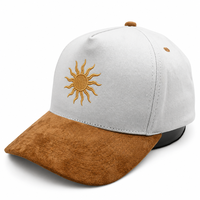 Fabrieksdirecte verkoop op maat geborduurde high profile streetwear stijl katoenen unisex 5-panel gestructureerde baseball caps