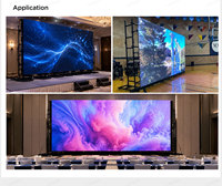 Pantalla LED UHLED 500x500/500x1000 P2.9 P3.91 para Interiores, Panel de Video LED para Exteriores, Pantalla LED de Alquiler para Fondo de Escenario
