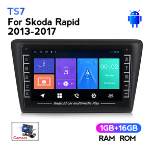 MEKEDE 2din Autoradio Multimedia Video Player Per <span class=keywords><strong>Skoda</strong></span> <span class=keywords><strong>Rapid</strong></span> <span class=keywords><strong>2013</strong></span> 2014 2015 2016 2017 WIFI Android di Navigazione GPS Audio 2 DIN - Product Image 4