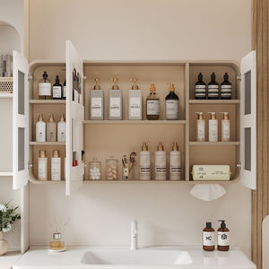 Vente en gros moderne intelligent aluminium médecine stockage <span class=keywords><strong>salle</strong></span> <span class=keywords><strong>de</strong></span> <span class=keywords><strong>bain</strong></span> toilette vanité <span class=keywords><strong>avec</strong></span> <span class=keywords><strong>miroir</strong></span> mural LED - Product Image 6