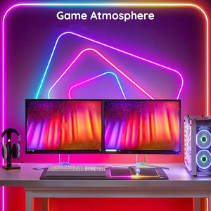 ไฟนีออน RGB แบบกำหนดเอง แถบไฟ LED นีออนทันสมัย ไฟตู้สำหรับงานวันเกิดและงานแต่งงาน - Product Image 2