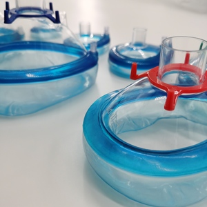 Mascarilla de Anestesia de PVC Suave de Alta Calidad, con Cojín Hermético, Libre de <span class=keywords><strong>DEHP</strong></span>, Desechable - Product Image 4