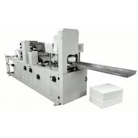 Macchina Automatica per la Produzione di Tovaglioli di Carta con Stampa Monocolore Acciaio-su-Acciaio e Certificazione CE