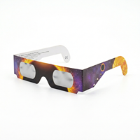 Lunettes d'éclipse solaires certifiées CE ISO