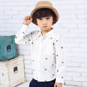 Vente en gros de t-shirts à manches longues pour enfants, personnalisés et bon marché, pour garçons - Product Image 3