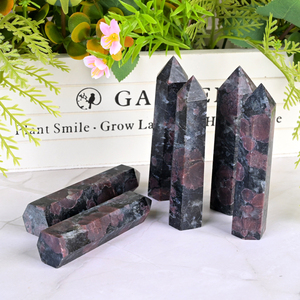 คริสตัลหกเหลี่ยมคุณภาพสูงขายส่ง หินแกรนเนตทรงพลุสำหรับตกแต่ง - Product Image 3