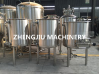 Prix usine ZJ Réservoir de fermentation de bière Mush Tun Équipement Seau de brassage Clé en main pour la machine de brassage domestique