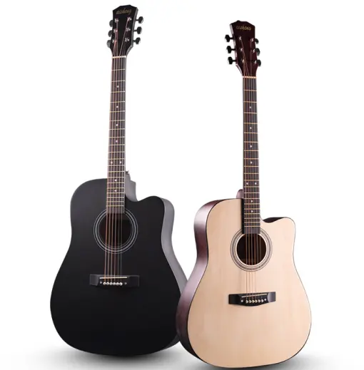 Guitarra acústica tilo barata para principiantes, 41 ", venta al por mayor de fábrica