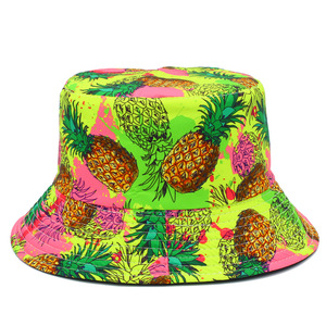 Cappello da Pescatore Personalizzato <span class=keywords><strong>Patagonia</strong></span> con Stampa Ananas su Entrambi i Lati, Alta Qualità, per Uomo e <span class=keywords><strong>Donna</strong></span>, Vendita all'Ingrosso - Product Image 4