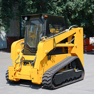Minicargadora de orugas de 1 tonelada con motor y aire acondicionado para construcción y movimiento de tierras - Product Image 1