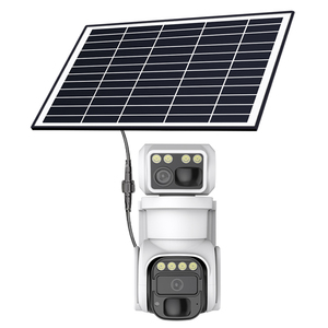 Powered 720 Degree 4G Dual Linkage Night Vision Solar Panel System Waterproof Outdoor Camera - Product Image 4