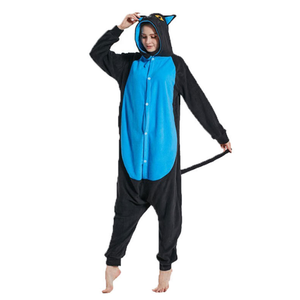 <span class=keywords><strong>Disfraz</strong></span> de Halloween para Adultos, Pijama de Gato de Dibujos Animados, Cosplay, Poliéster Suave, Unisex - Product Image 5