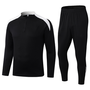 Chaqueta de Entrenamiento de Fútbol de Alta Calidad, Modelo 2526 <span class=keywords><strong>Chelsea</strong></span> Negra, Transpirable, 100% Poliéster - Product Image 1