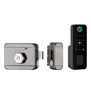 Khóa cửa thông minh kỹ thuật số WiFi Tuya XSDTS, chống nước IP66, sử dụng ngoài trời, có chức năng mở khóa bằng vân tay, điều khiển từ xa qua ứng dụng, chống phá hoại, có báo động. - Product Image 1