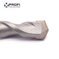 Mèche de perceuse à percussion SDS Plus pour béton et maçonnerie, pointe en carbure TCT, 4 coupes, tête croisée, pour pierre, brique, mur, forets rotatifs à percussion