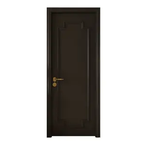 Cheap Prices Luxury Decorative Wood Doors Designs Modern Interior Bedroom Soundproof Plywood Flush Wooden Door