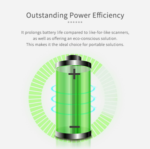 Lecteur de codes-barres Yoko E10 compact avec interface USB pour scanner d'anneau portable, tablette industrielle et lecteur de codes-barres – En stock - Product Image 5