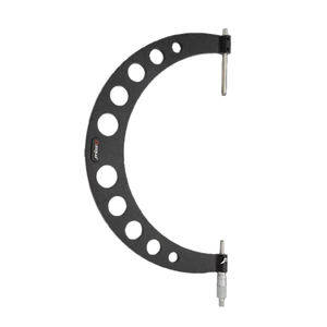 Micrometro Esterno Dasqua 400-500 mm con Incudini Regolabili Cromato Satinato - Product Image 2