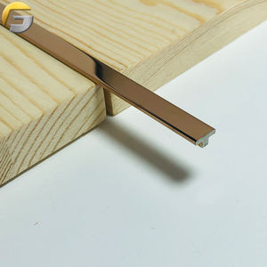 ZE00108 Commercio All'ingrosso T Forma 8x4 Millimetri Dimensione Linea Sottile <span class=keywords><strong>In</strong></span> <span class=keywords><strong>Acciaio</strong></span> Inossidabile Lucido Piastrelle <span class=keywords><strong>In</strong></span> <span class=keywords><strong>Acciaio</strong></span> Trim ss t profilo - Product Image 2