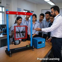 Aparato de Equilibrado Estático y Dinámico Reliant Lab |   Máquina de Masa Rotatoria, Equipo de Laboratorio de Ingeniería Mecánica, Velocidad Variable FHP