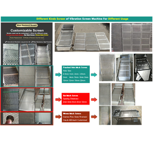 2 çıkış 3 çıkışları 4 çıkışları Kitty kedi küçük cevher kum toprak kompost tahıl kahve çekirdekleri pirinç ince eleme lineer titreşimli ekran - Product Image 6