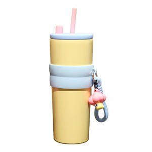 Nuevo Vaso <span class=keywords><strong>Polar</strong></span> con Aislamiento y Asa, Recipiente Interior de Cerámica con Acabado de Alta Calidad, Vaso para Bebidas Frías - Product Image 1